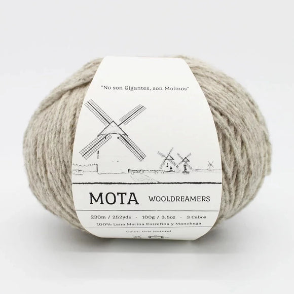 Wooldreamers | Mota - Natural Grey