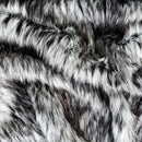 Onyx Fake Fur Faux Fur Fabric by the Metre / Yard-1