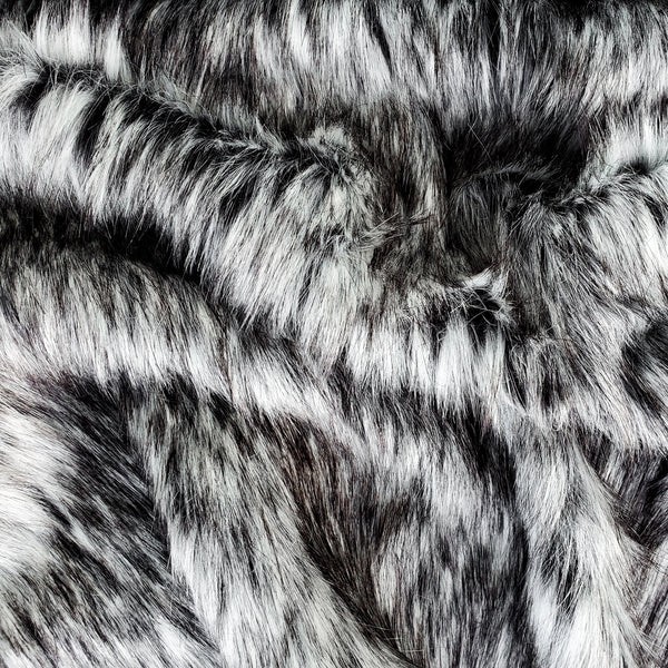 Onyx Fake Fur Faux Fur Fabric by the Metre / Yard