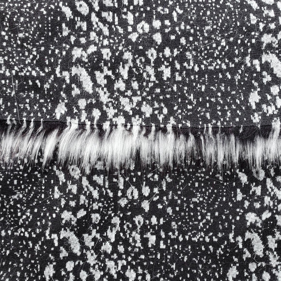 Onyx Fake Fur Faux Fur Fabric by the Metre / Yard