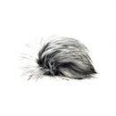 Onyx Faux Fur Pom Poms-1