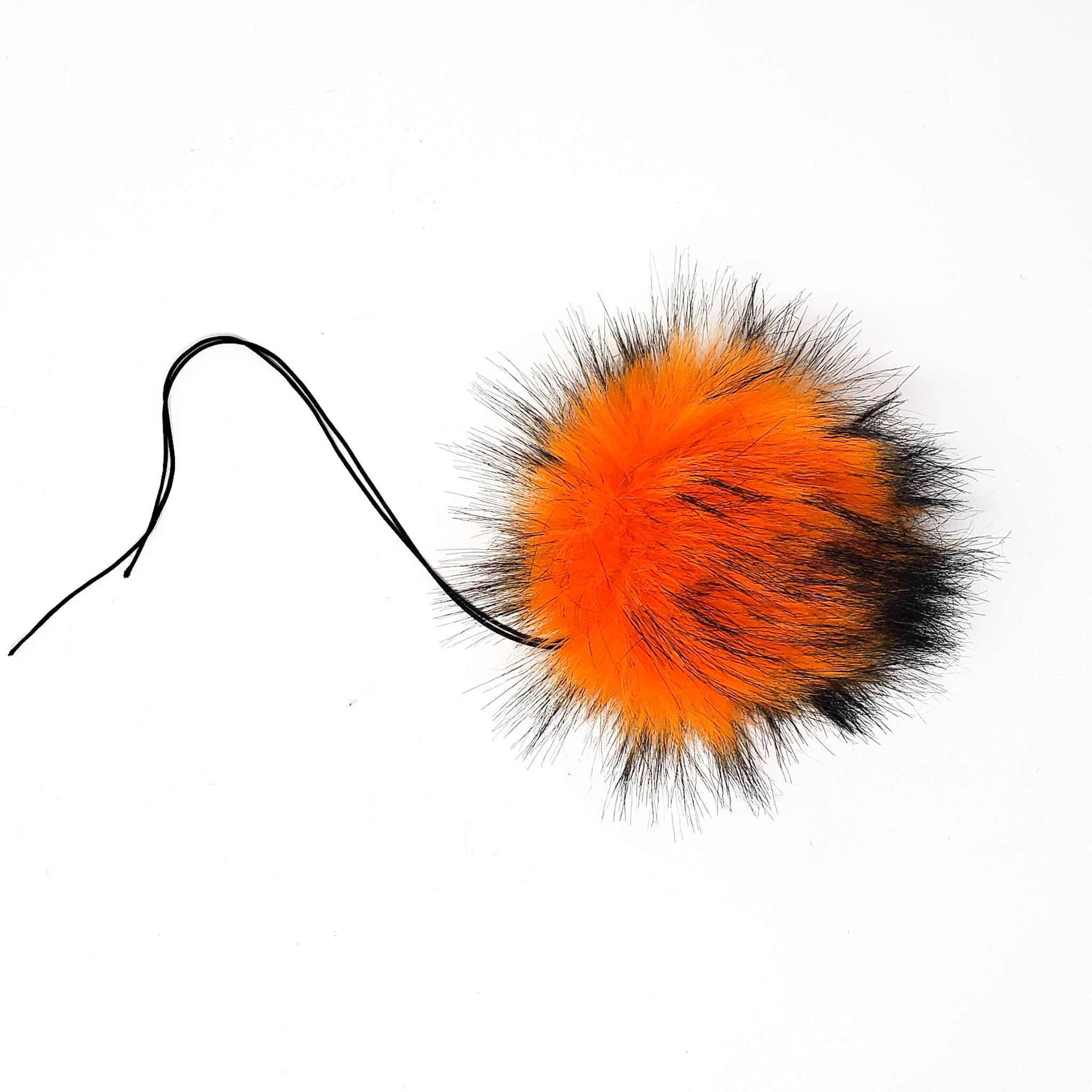 Orange Crush - Faux Fur Pom Poms - 0