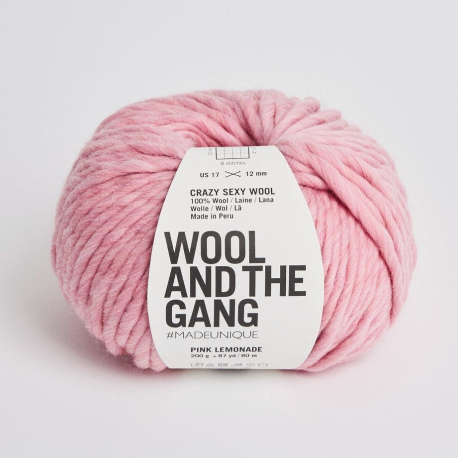 Wool and the Gang | Crazy Sexy Wool | Pink Lemonade