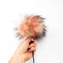 Pink Lemonade (NEW LOT)  Faux Fur Pom Poms-3
