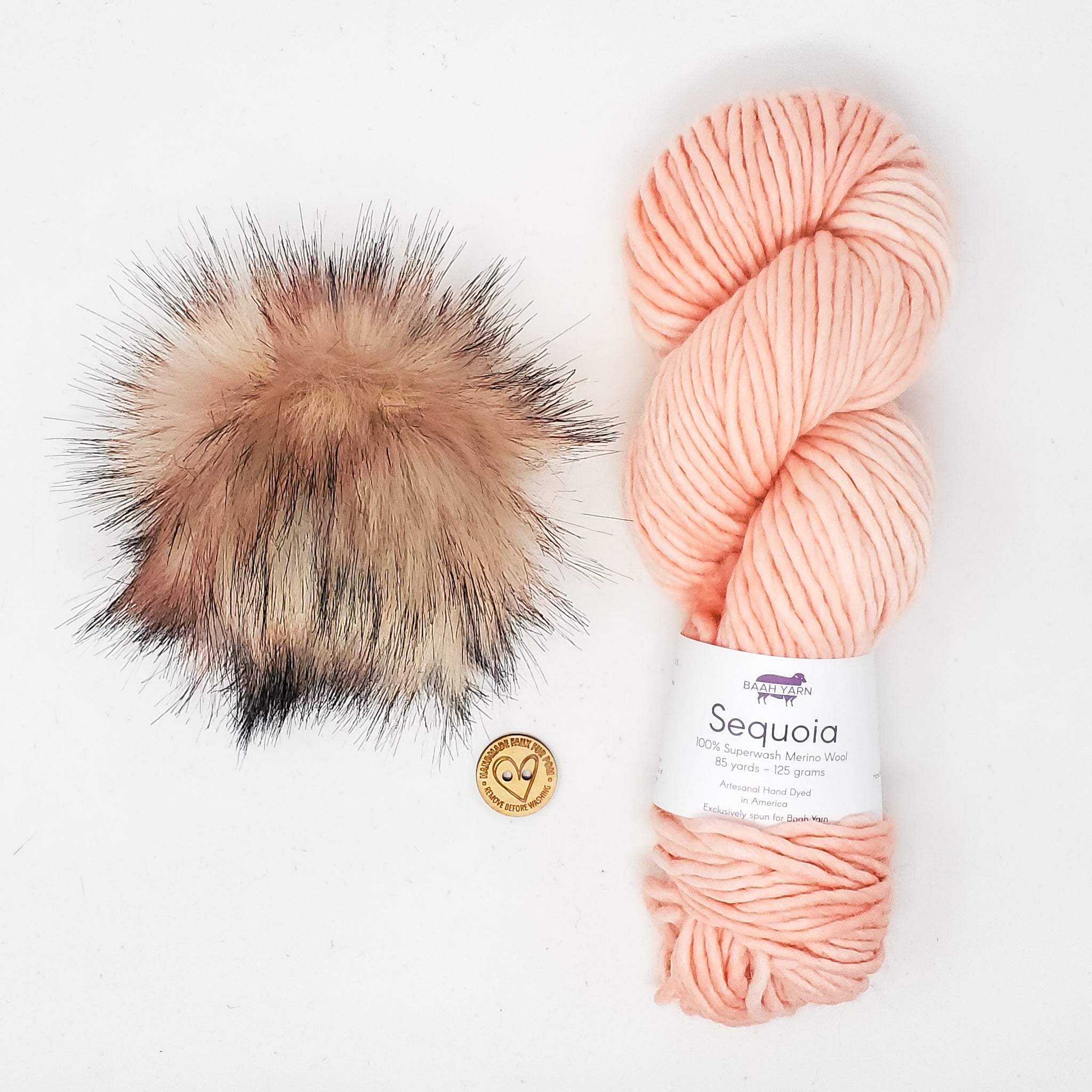 Pink Sand - Baah Yarn Sequoia Luxe Bundle