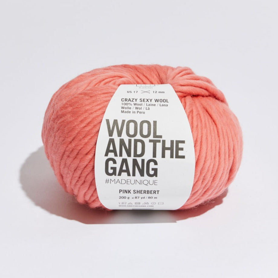 Wool and the Gang | Crazy Sexy Wool | Pink Sherbert