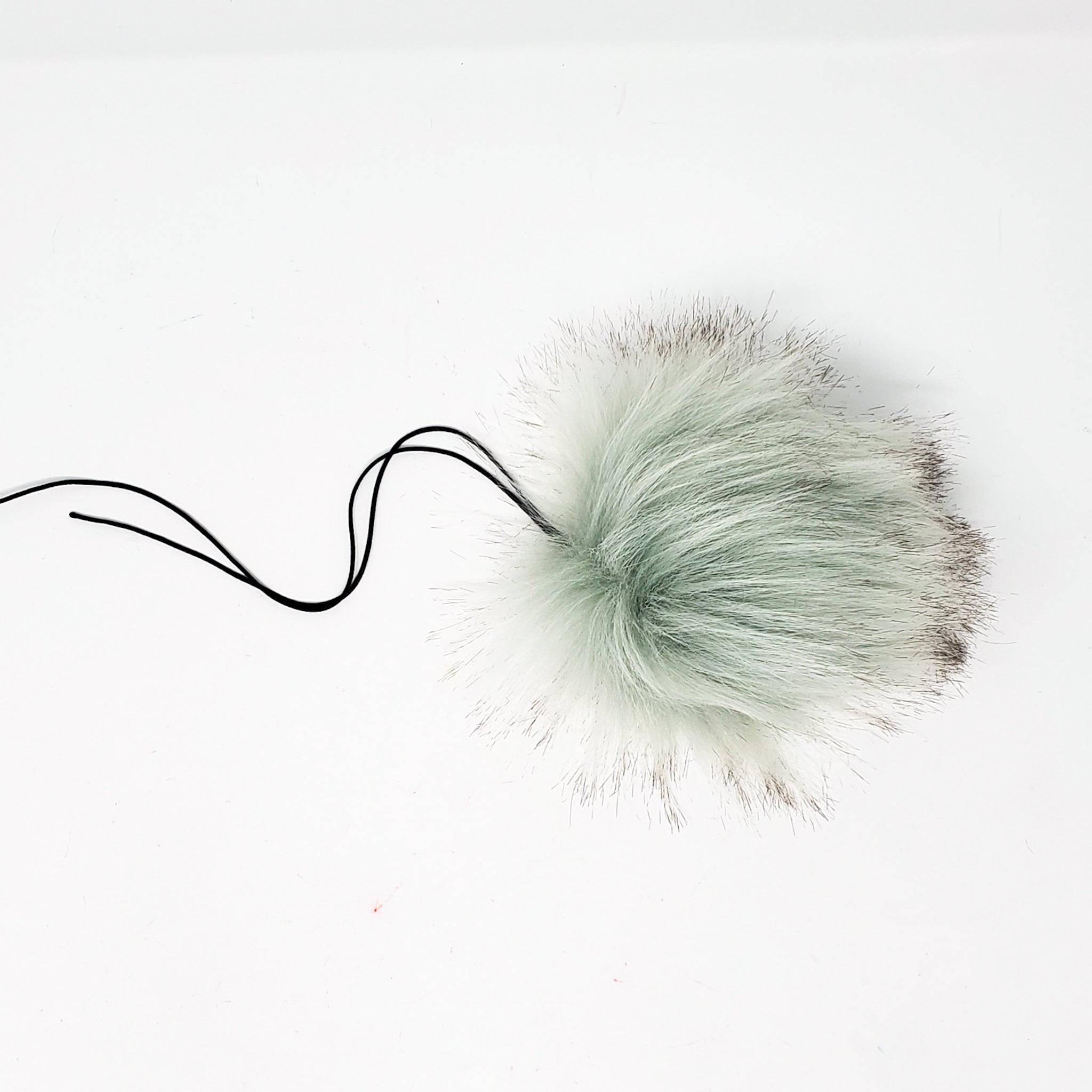 Pistachio - Faux Fur Pom Poms - 0