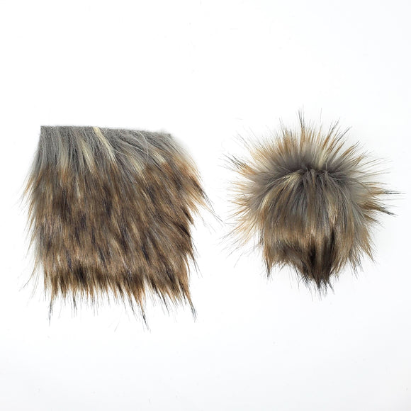 Plume - Faux Fur Pre-Cut DIY Squares