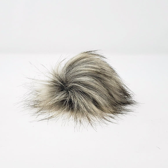 Powder Faux Fur Pom Poms