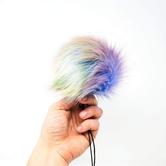Prism Faux Fur Pom Poms