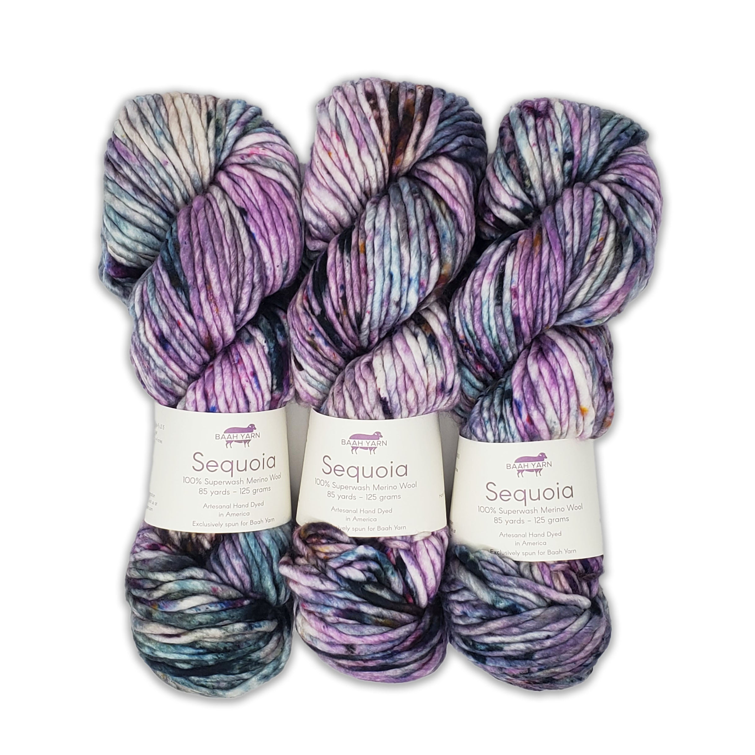 Baah Yarn Sequoia - Purple Haze - 0