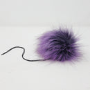 Purple Haze - Faux Fur Pom Poms-3