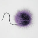 Purple Haze - Faux Fur Pom Poms-2