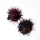 Pyro Faux Fur Pom Poms-6