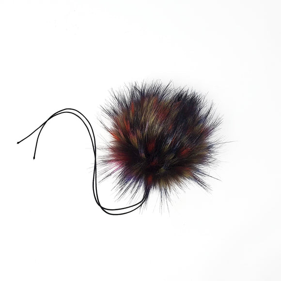 Pyro Faux Fur Pom Poms