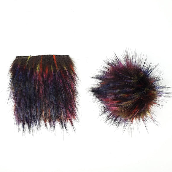 Pyro - Faux Fur Pre-Cut DIY Squares