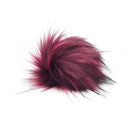 Raspberry 2.0 Faux Fur Pom Poms-1