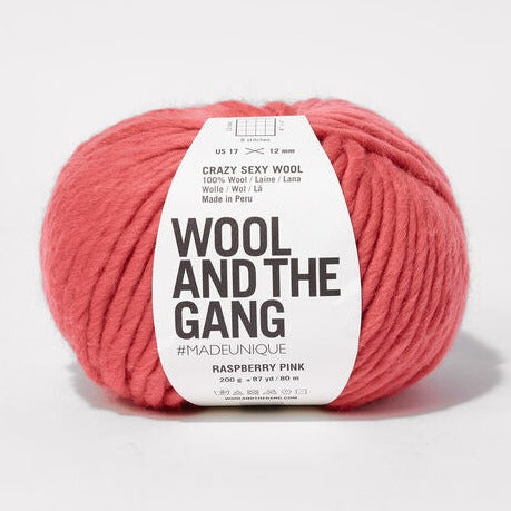 Wool and the Gang | Crazy Sexy Wool | Raspberry Pink