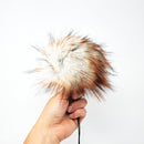 Red Fox - Faux Fur Pom Poms-3