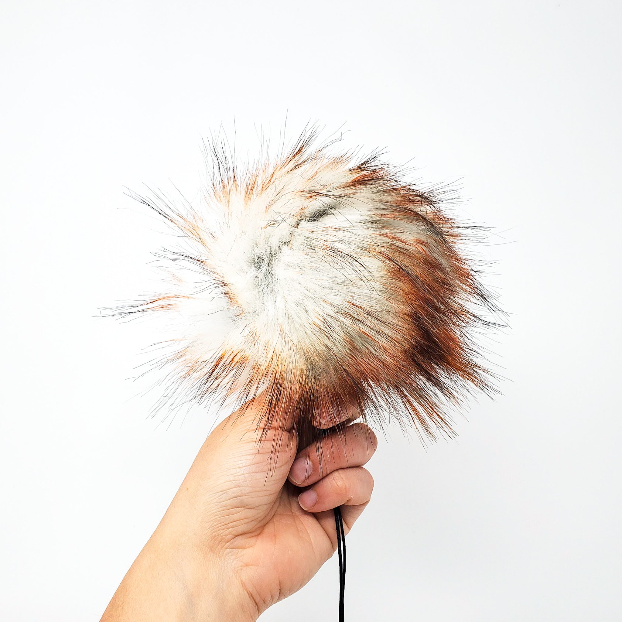 Red Fox - Faux Fur Pom Poms