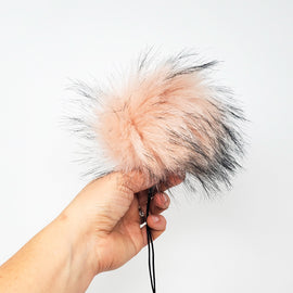 Rosewater - Faux Fur Pom Poms - 0