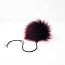 Roxy Faux Fur Pom Poms-2