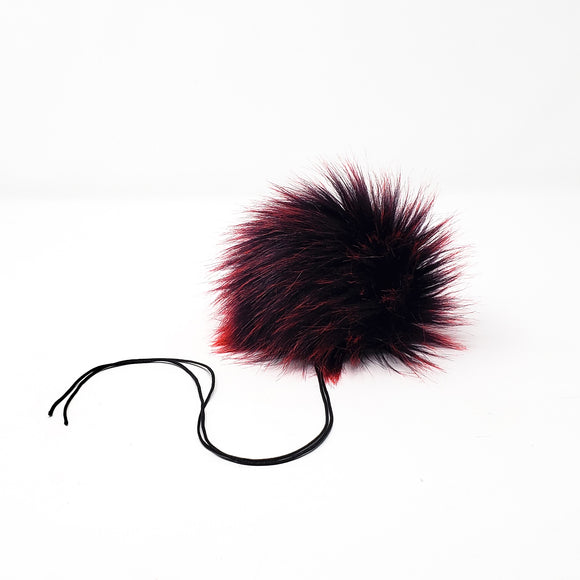 Roxy Faux Fur Pom Poms