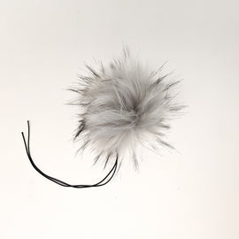 Silver Faux Fur Pom Poms (ARCHIVED) - 0