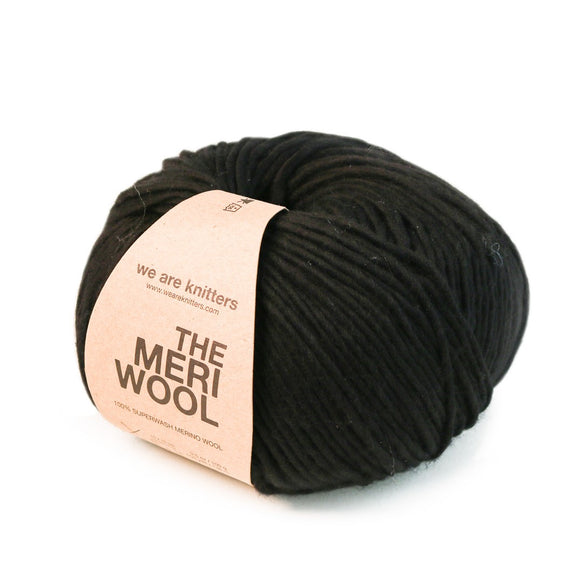 We Are Knitters | The Meriwool | Black