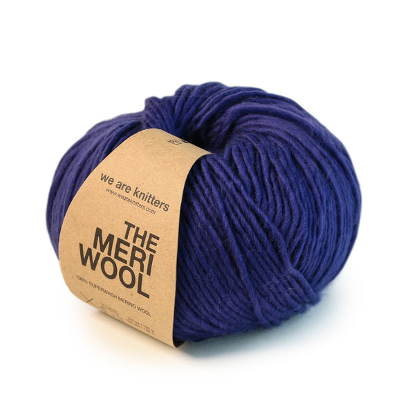 We Are Knitters | The Meriwool | Navy Blue