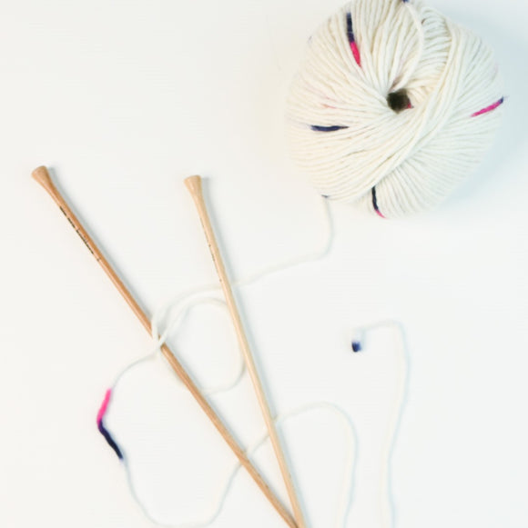 We Are Knitters | The Meriwool | Sprinkle Pink