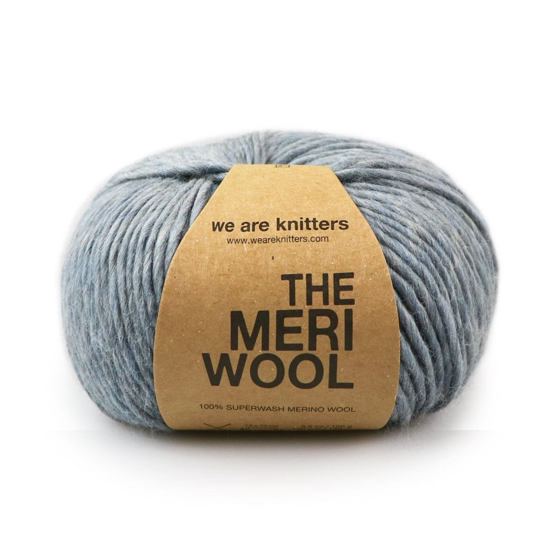 We Are Knitters | The Meriwool | Spotted Dark Grey