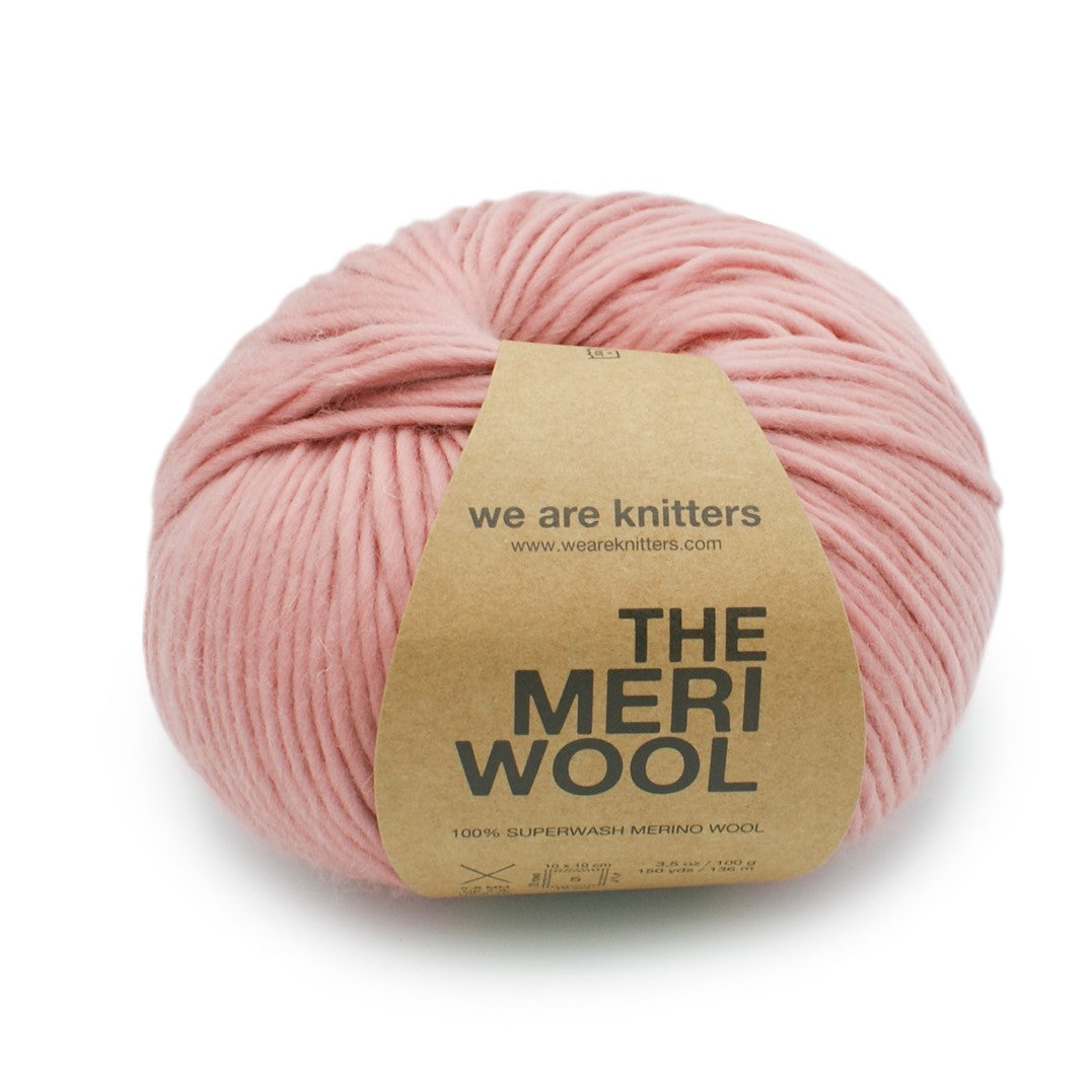 We Are Knitters | The Meriwool | Dusty Pink