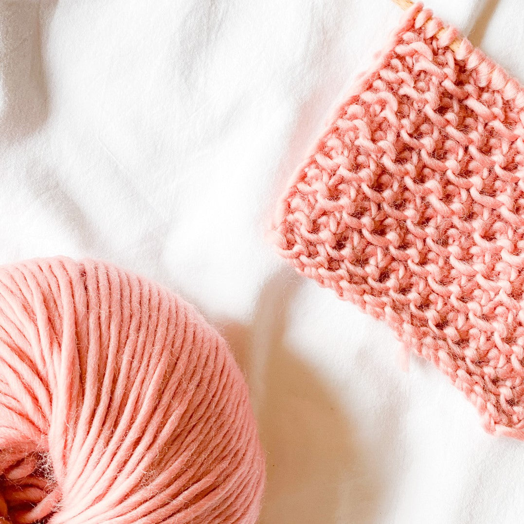 We Are Knitters | The Meriwool | Dusty Pink