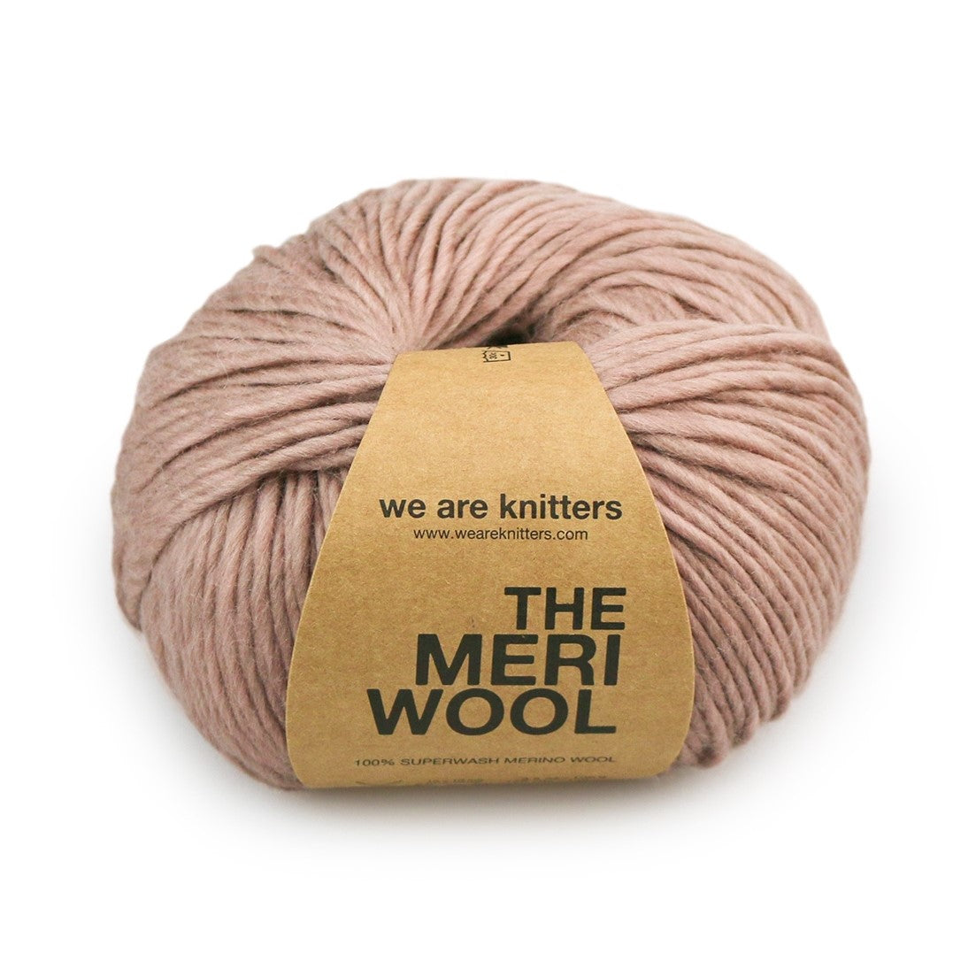 We Are Knitters | The Meriwool | Spotted Mauve