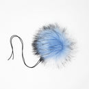 Sky - Faux Fur Pom Poms-4