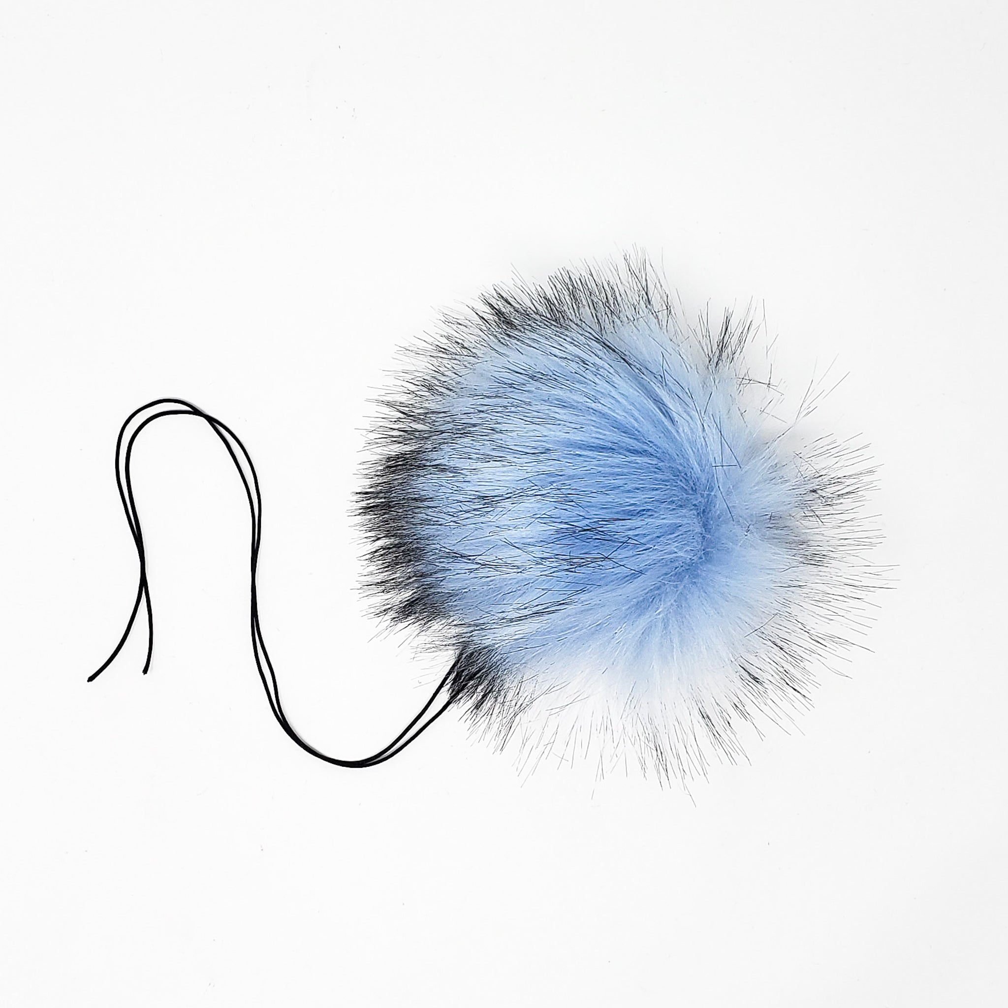 Sky - Faux Fur Pom Poms