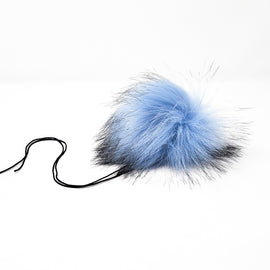 Sky - Faux Fur Pom Poms - 0
