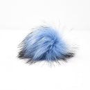 Sky - Faux Fur Pom Poms-1