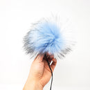 Sky - Faux Fur Pom Poms-3