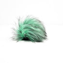 Spearmint Faux Fur Pom Poms-1