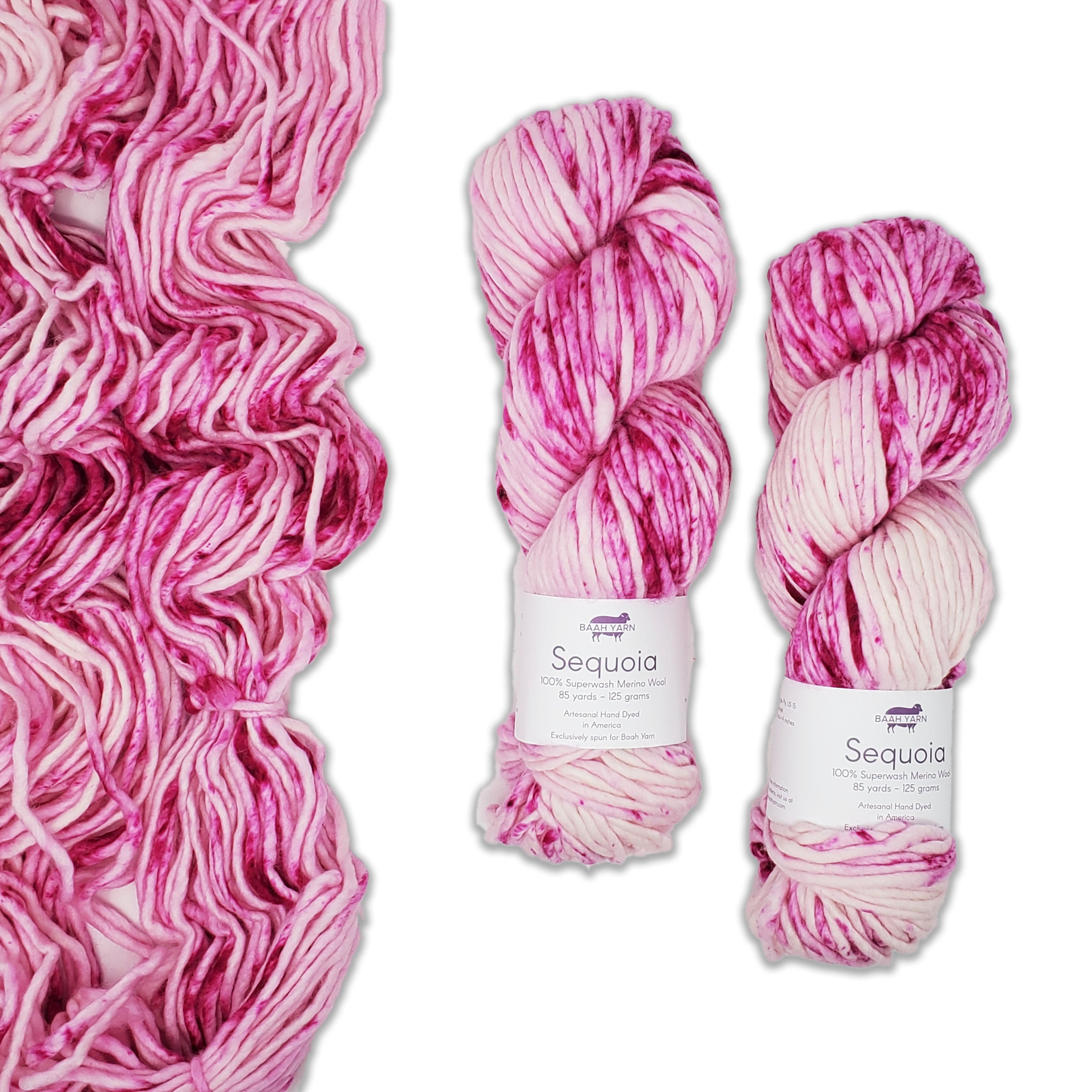 Baah Yarn Sequoia - Strawberry Shortcake