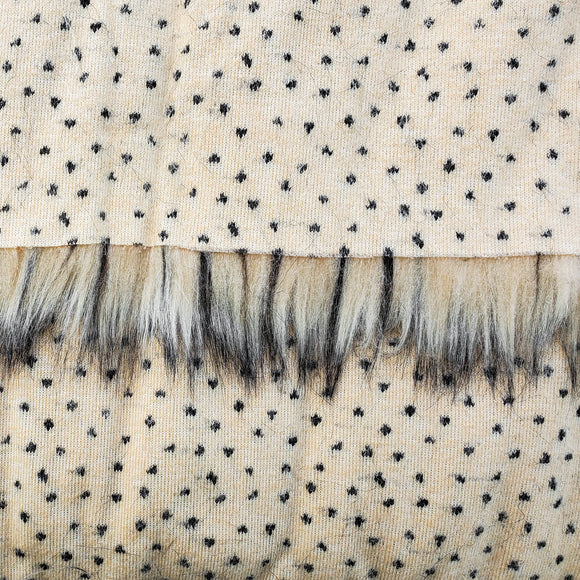Tan Fake Fur Faux Fur Fabric by the Metre / Yard
