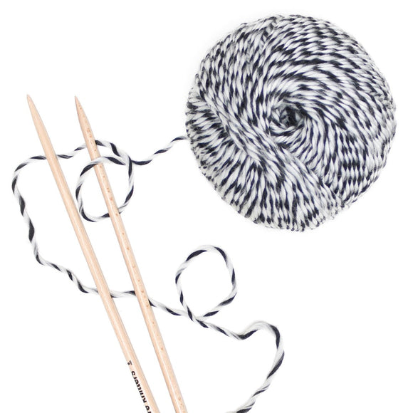 We Are Knitters | The Petite Wool | Spotted Black