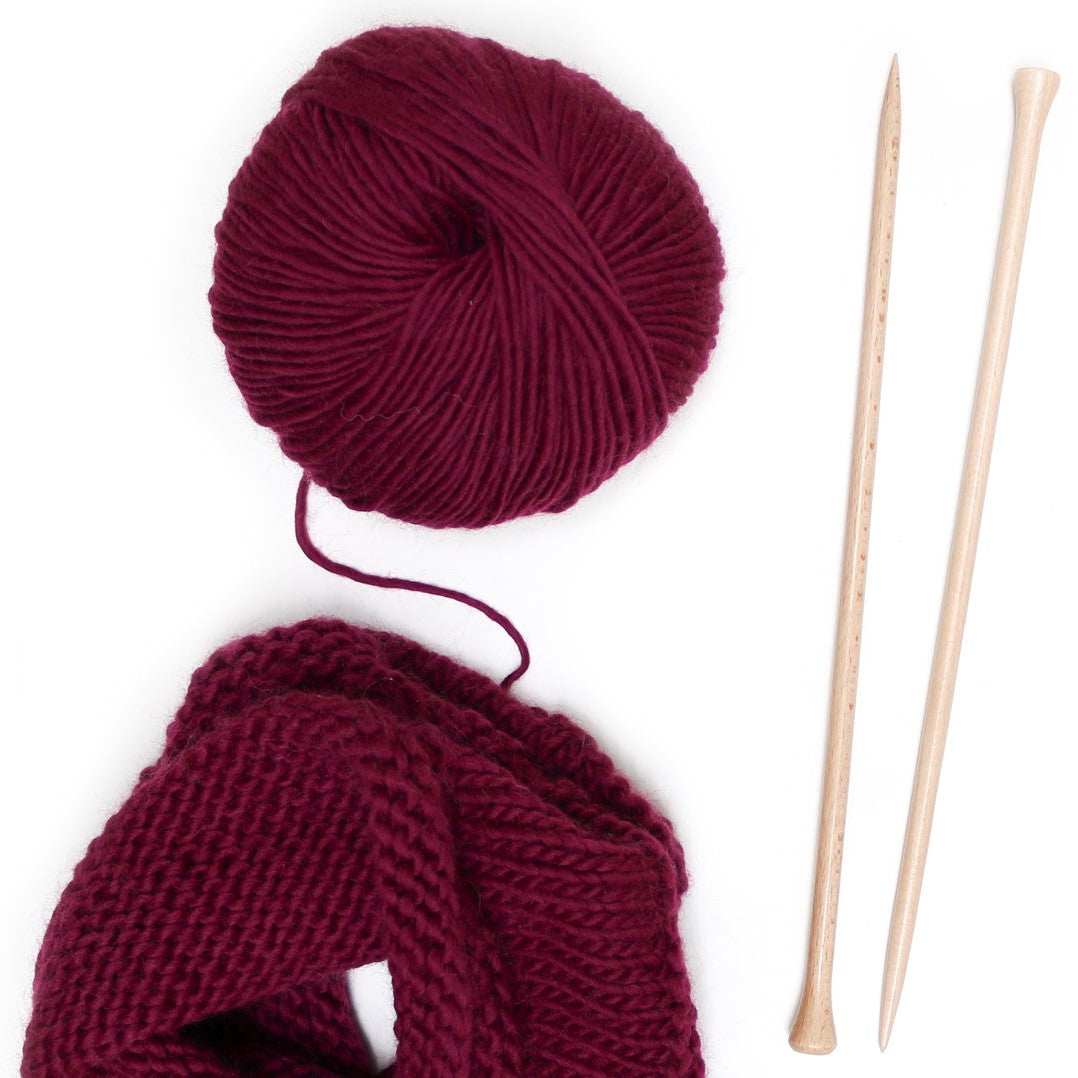 We Are Knitters | The Petite Wool | Wine