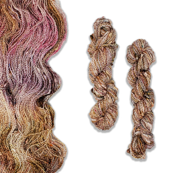 Mini Skein - Time Spent Together - Moon Rock Slub