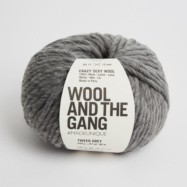 Tweed Grey - Crazy Sexy Wool