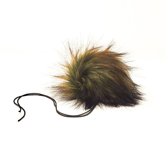Umber - Faux Fur Pom Poms