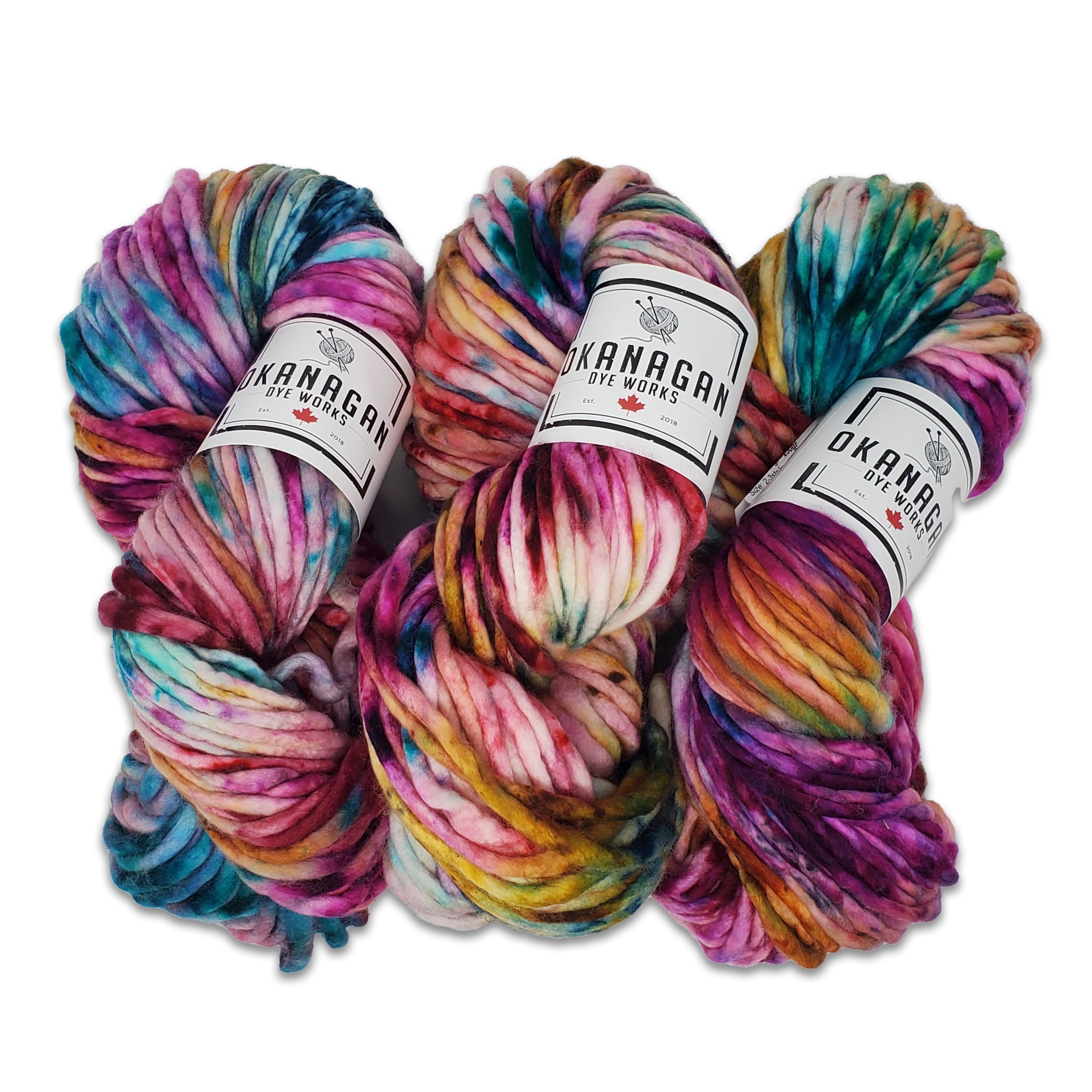 Okanagan Dye Works | Super Bulky | Unconditional Love - 0