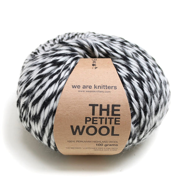 Spotted Black - The Petite Wool